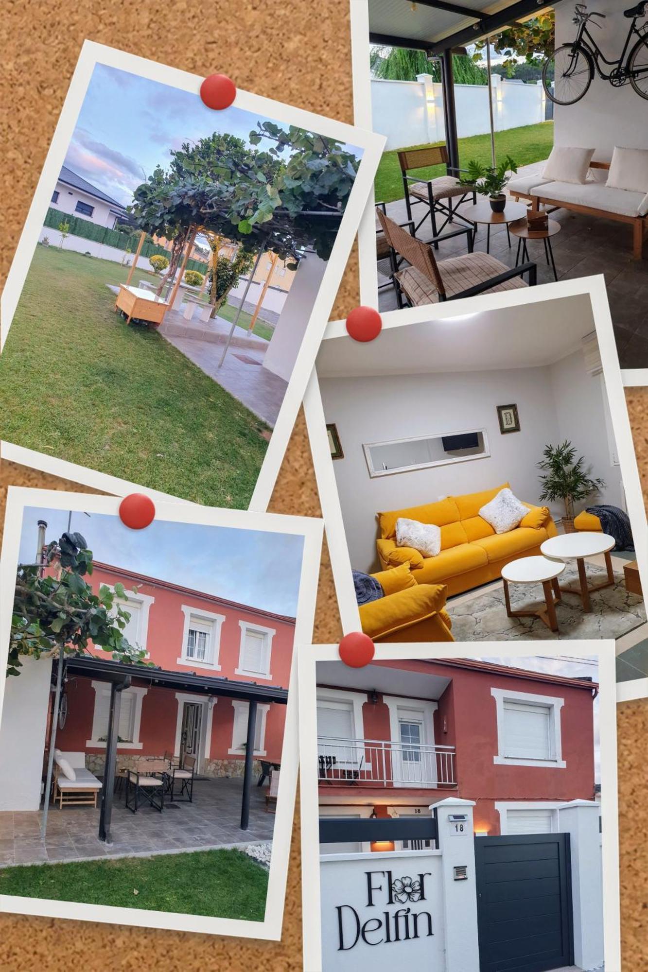 Casa Flor Delfin Ribadeo Villa Bagian luar foto